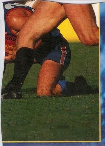 1995 Bewick Enterprises AFLPA Football Quarters #35 Tony Liberatore Back